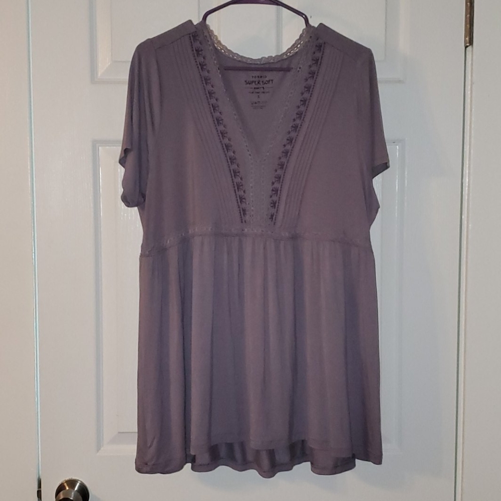 Torrid baby doll shirt